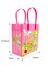 TINYMILLS Spring Butterfly Flower Garden Easter Party Favor Bags Treat Bags Kids Birthday Party Goody Bags with Handles for Boys Girls, 12 Pack
